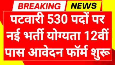 Patwari Recruitment 2026