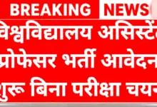 University Teaching Recruitment 2025: प्रोफेसर बनने का Golden Chance! सैलरी, एलिजिबिलिटी और अप्लाई करने का पूरा प्रोसेस यहाँ जानें 3 University Teaching Recruitment 2025