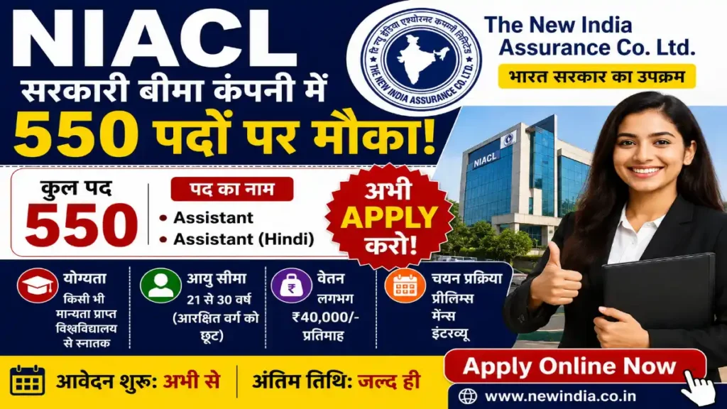 NIACL Apprentice Recruitment 2026