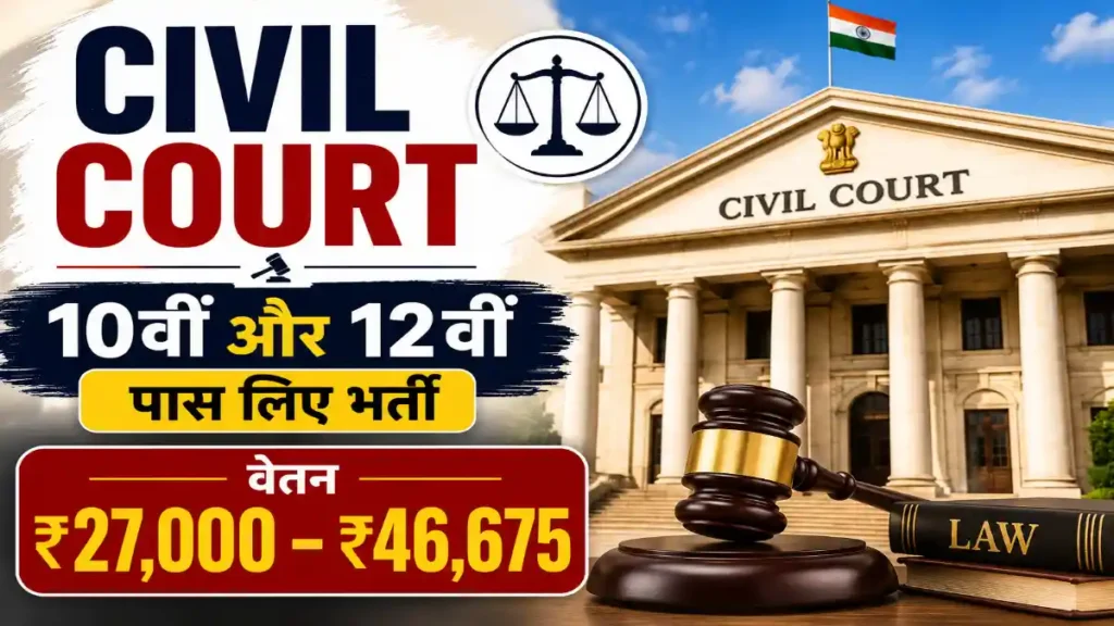 Bengaluru City Civil Court Recruitment 2026