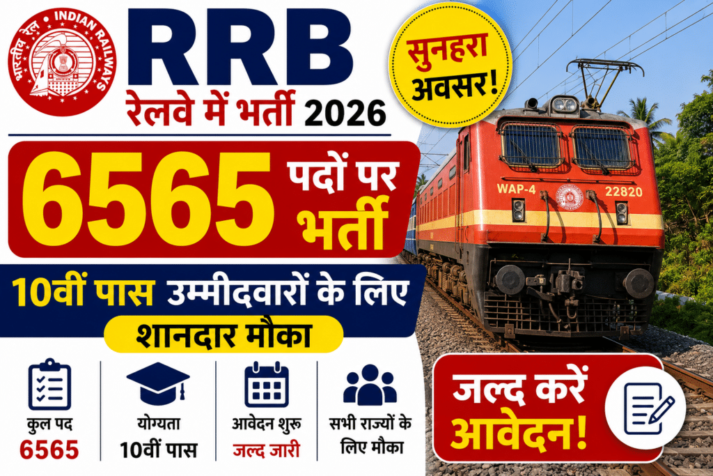 RRB Technician Recruitment 2026