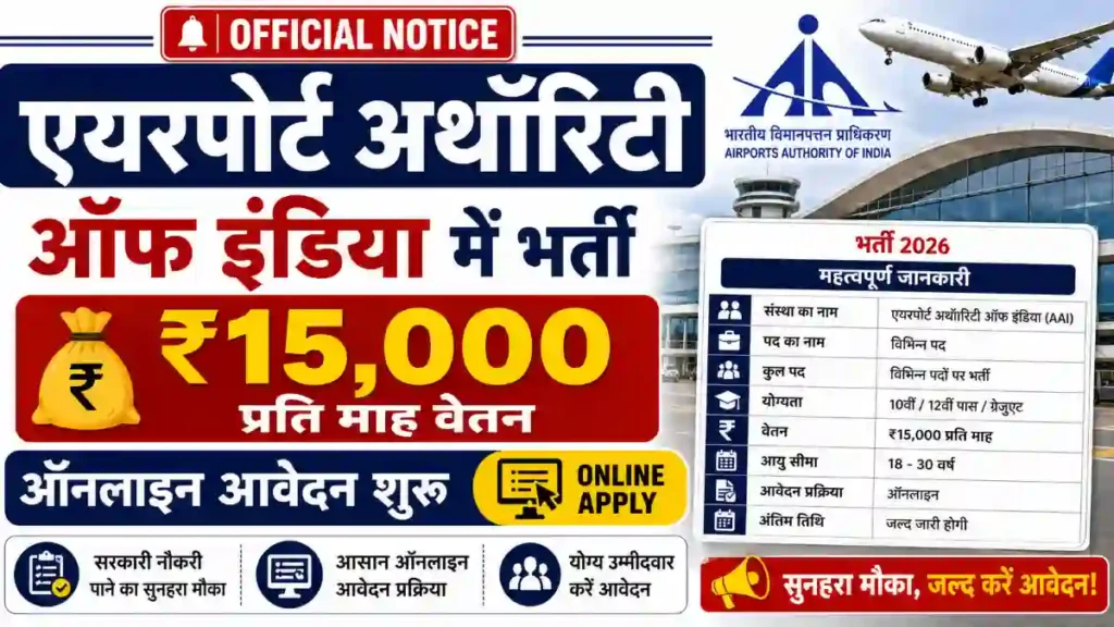 AAI Apprentice Recruitment 2026